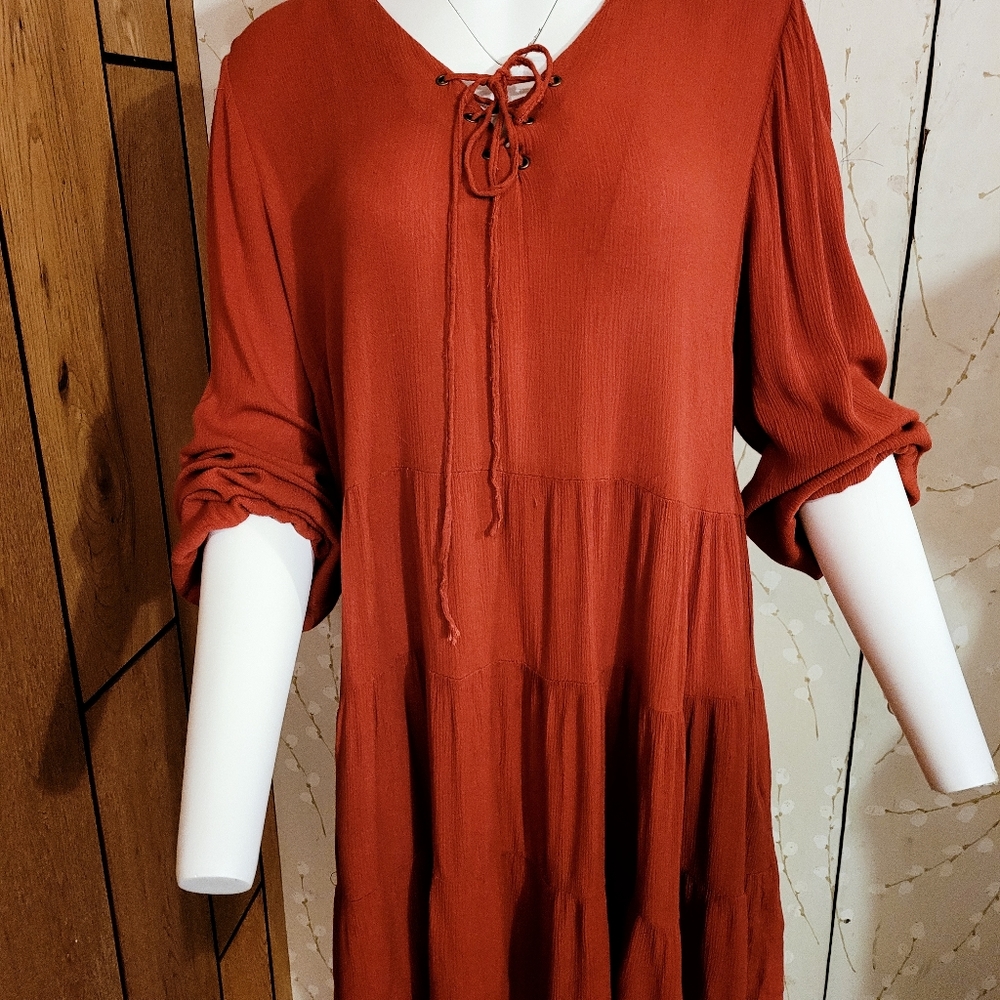 Dusty rose dress